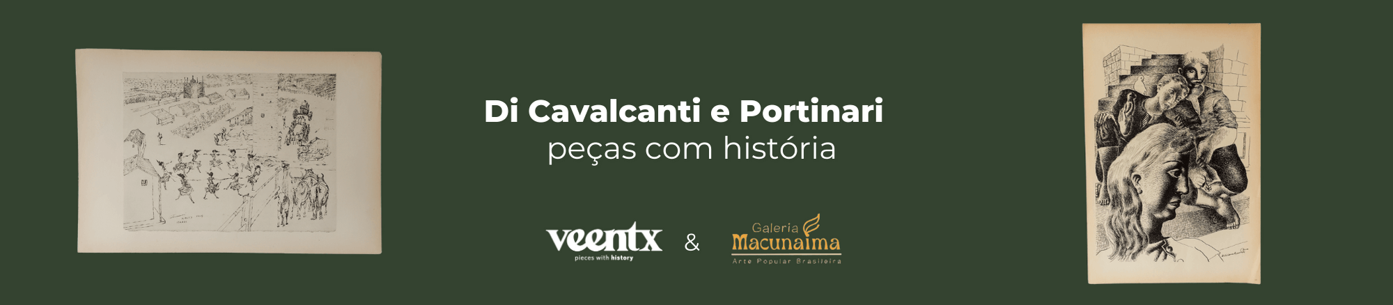 Portinari e Di Cavalcanti