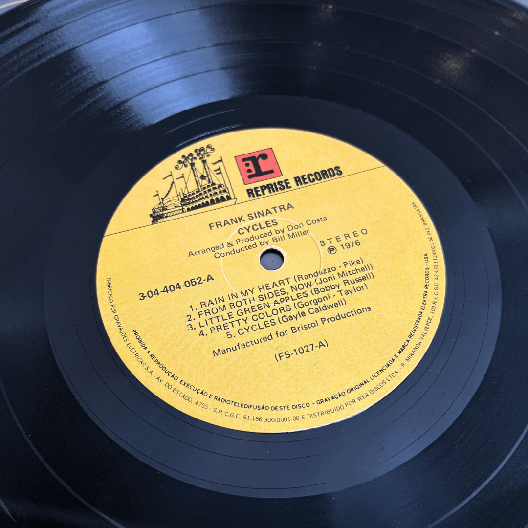Dupla de Discos de Vinil do Frank Sinatra anos 1970