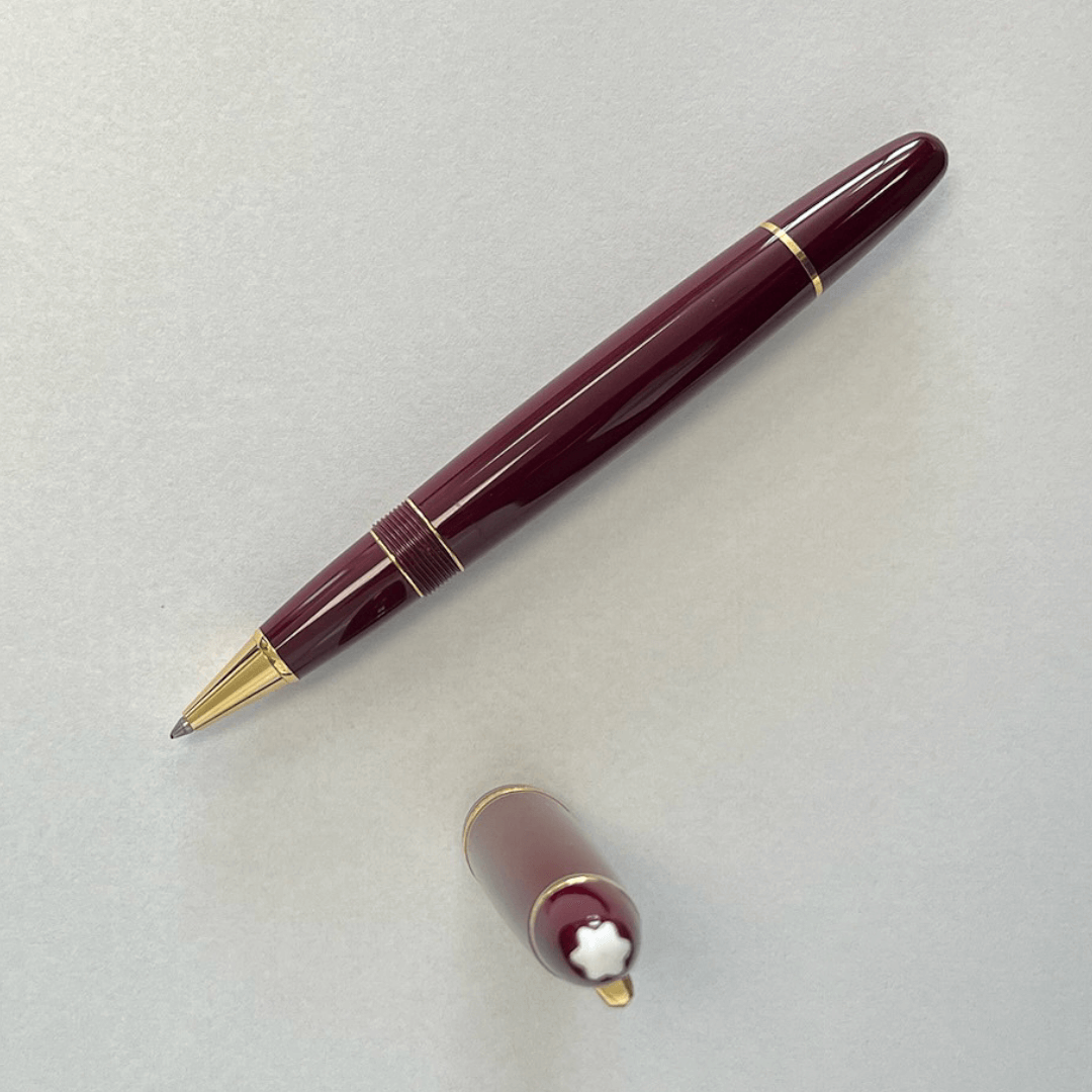 Caneta Rollerball Montblanc Meisterstück Le Grand 162 Bordeaux - 1990