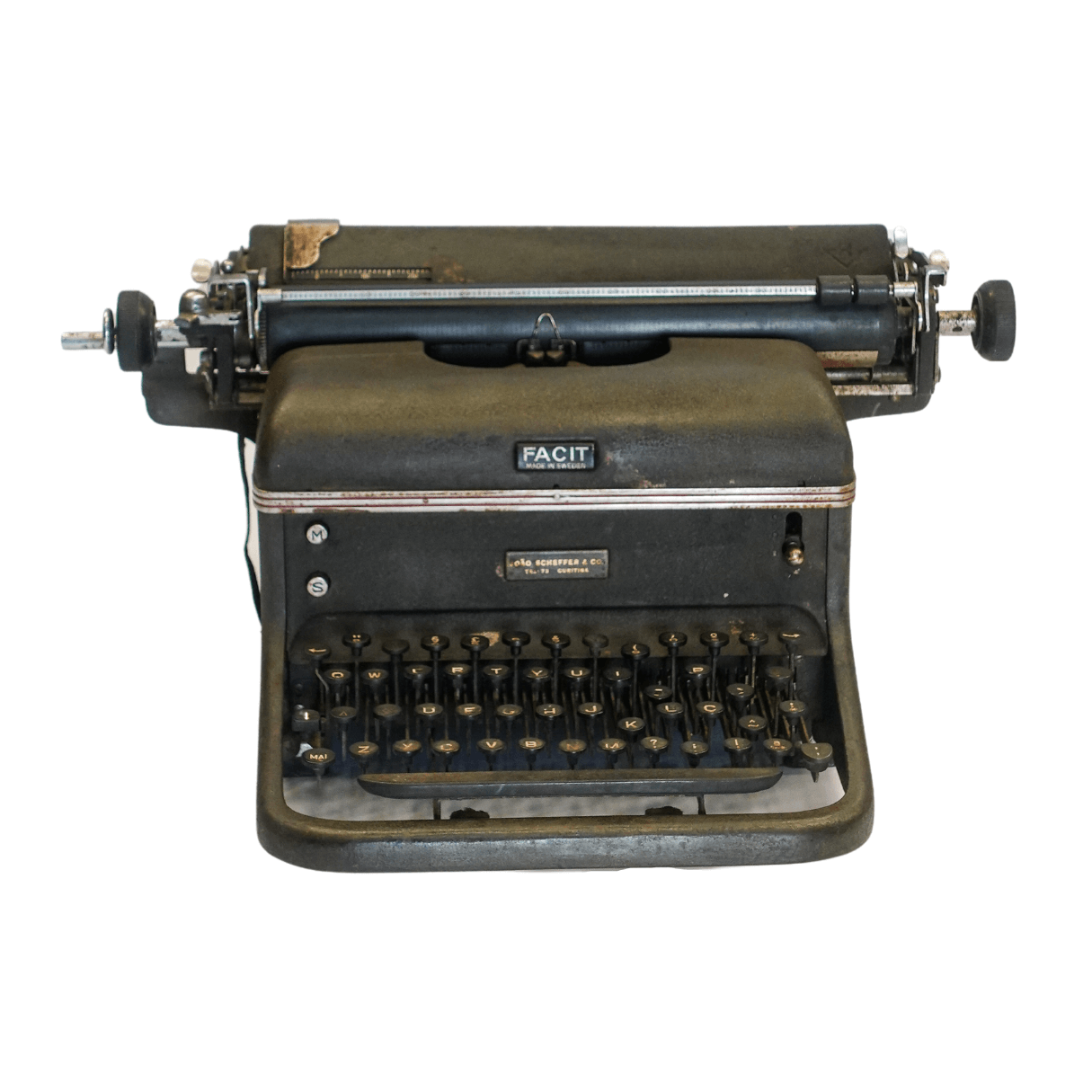 Máquina de Escrever Facit dos anos 1940