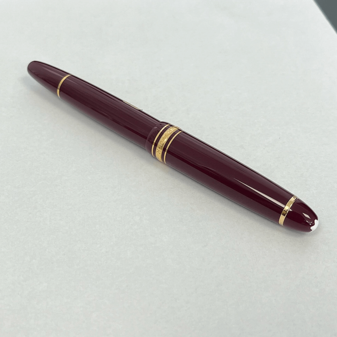 Caneta Rollerball Montblanc Meisterstück Le Grand 162 Bordeaux - 1990