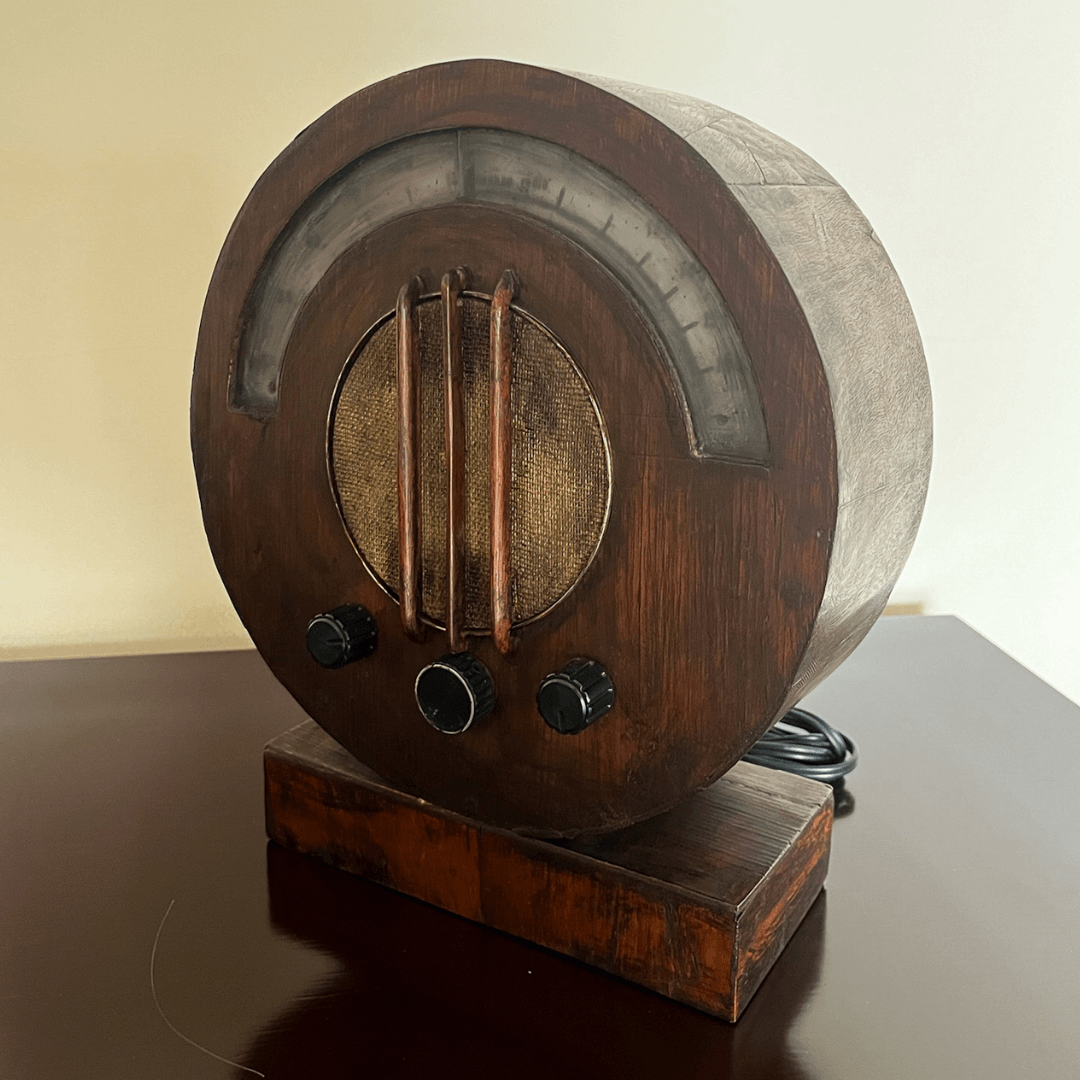 Rádio Redondo de Mesa anos 1930