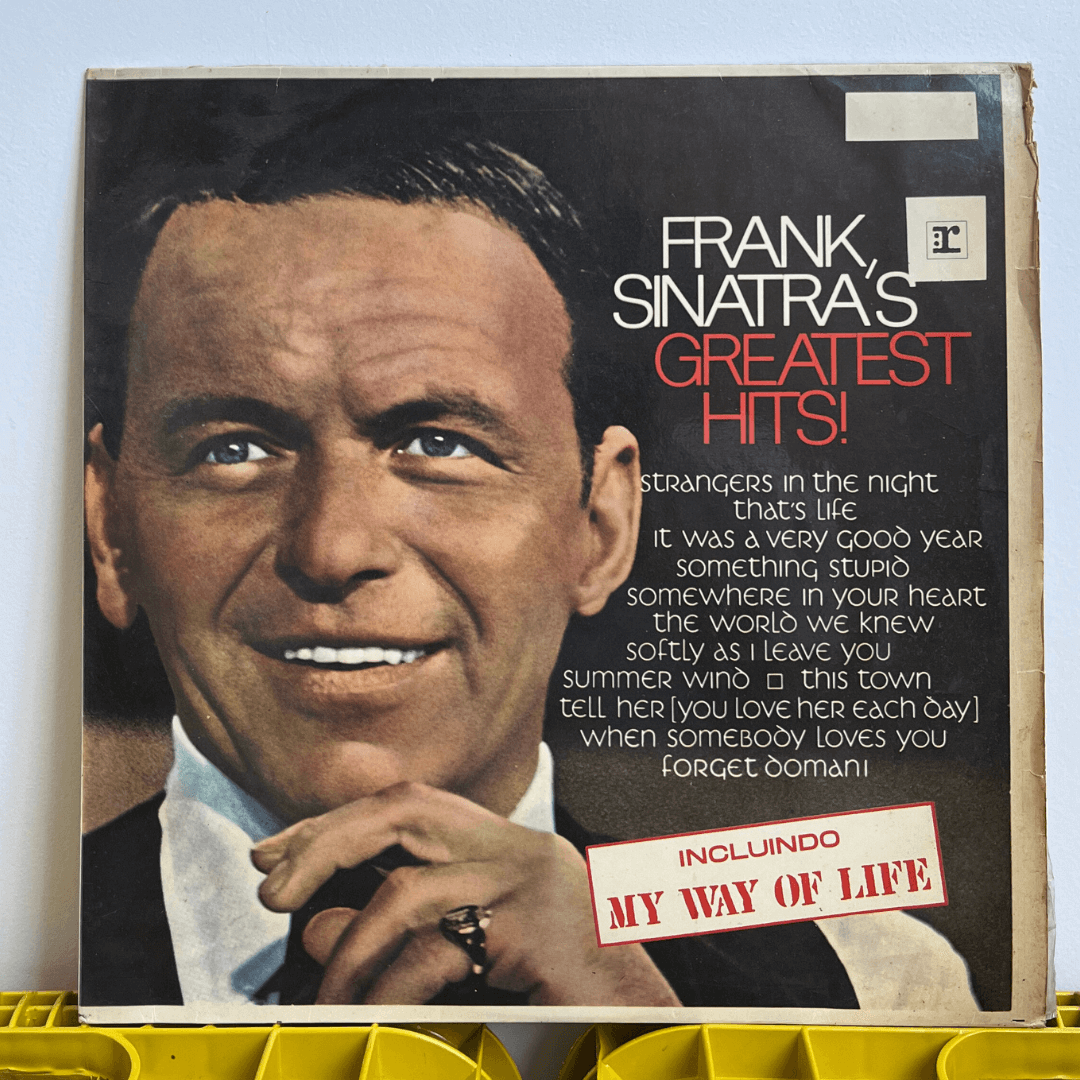 Dupla de Discos de Vinil do Frank Sinatra anos 1970