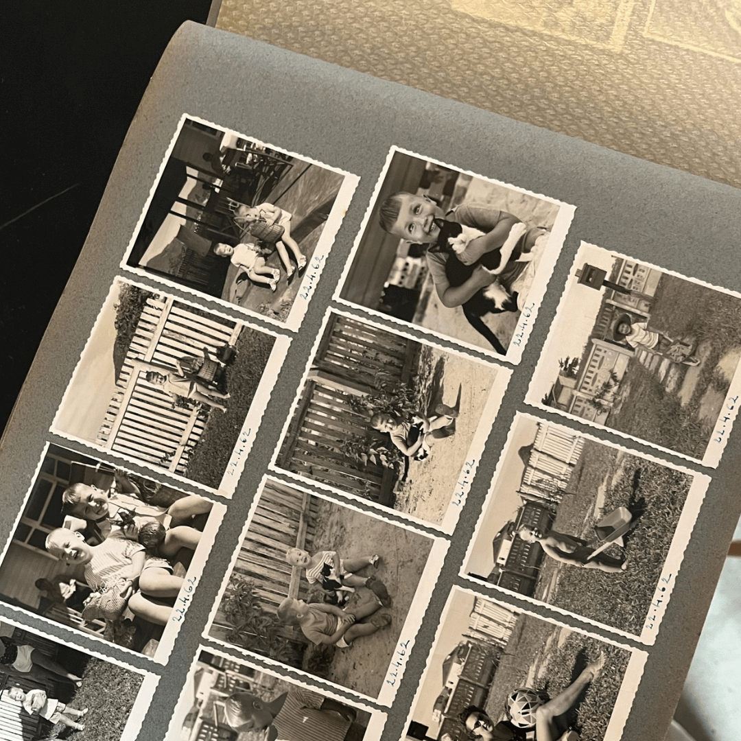 Álbum de Fotos de Família dos anos 1960