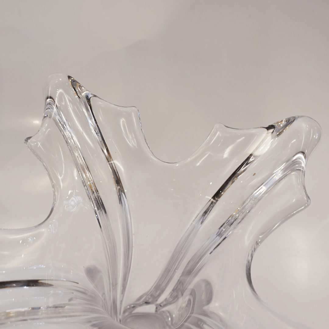 Vaso em Cristal Francês Vannes - anos 1950