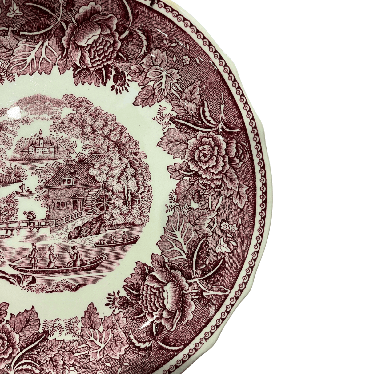 Prato Decorativo Vintage em Porcelana da Finlândia