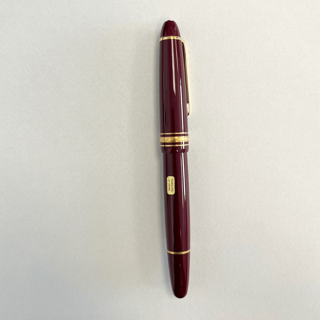 Caneta Rollerball Montblanc Meisterstück Le Grand 162 Bordeaux - 1990