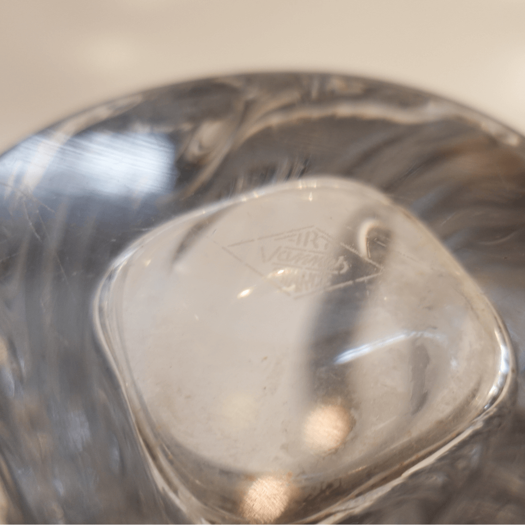 Vaso em Cristal Francês Vannes - anos 1950