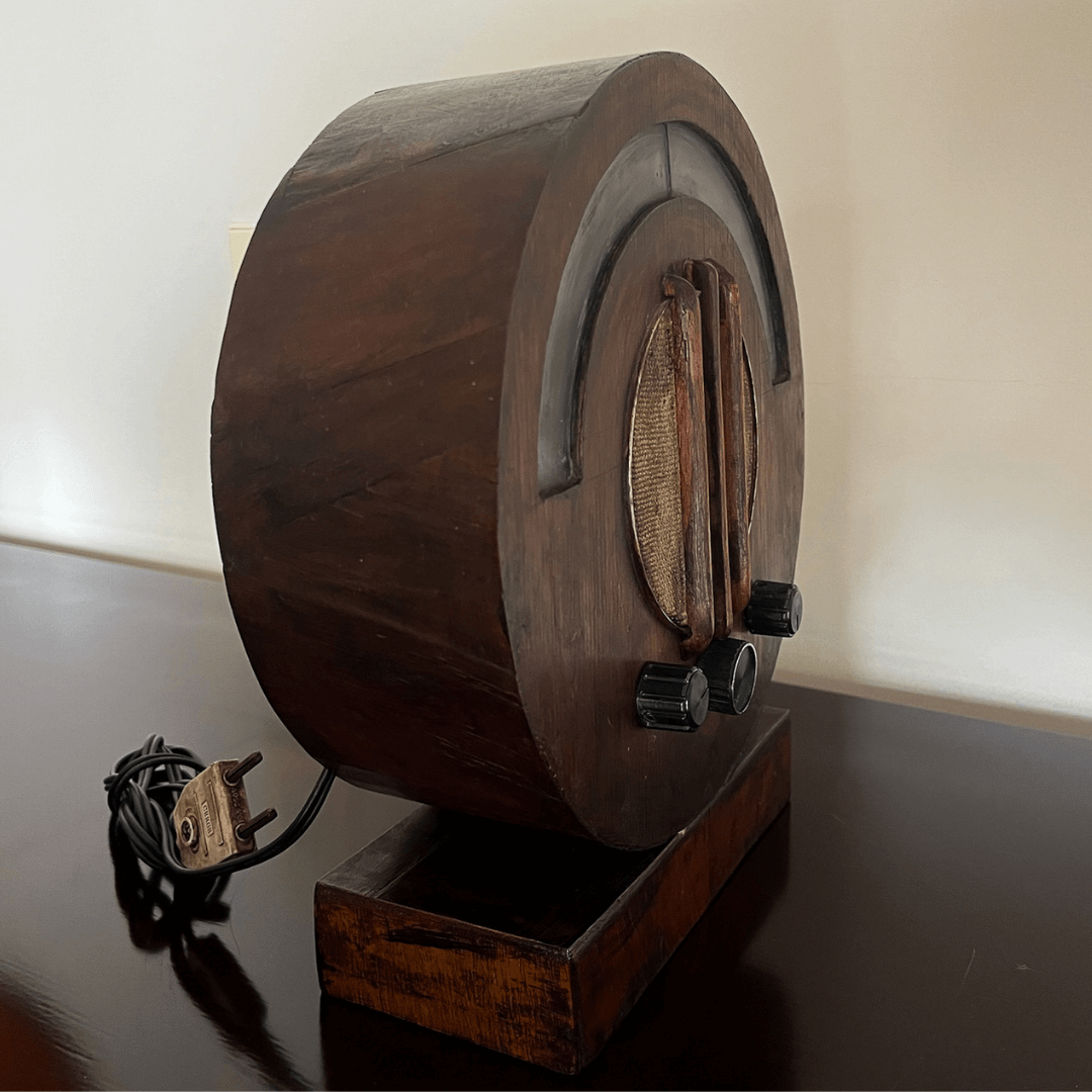 Rádio Redondo de Mesa anos 1930