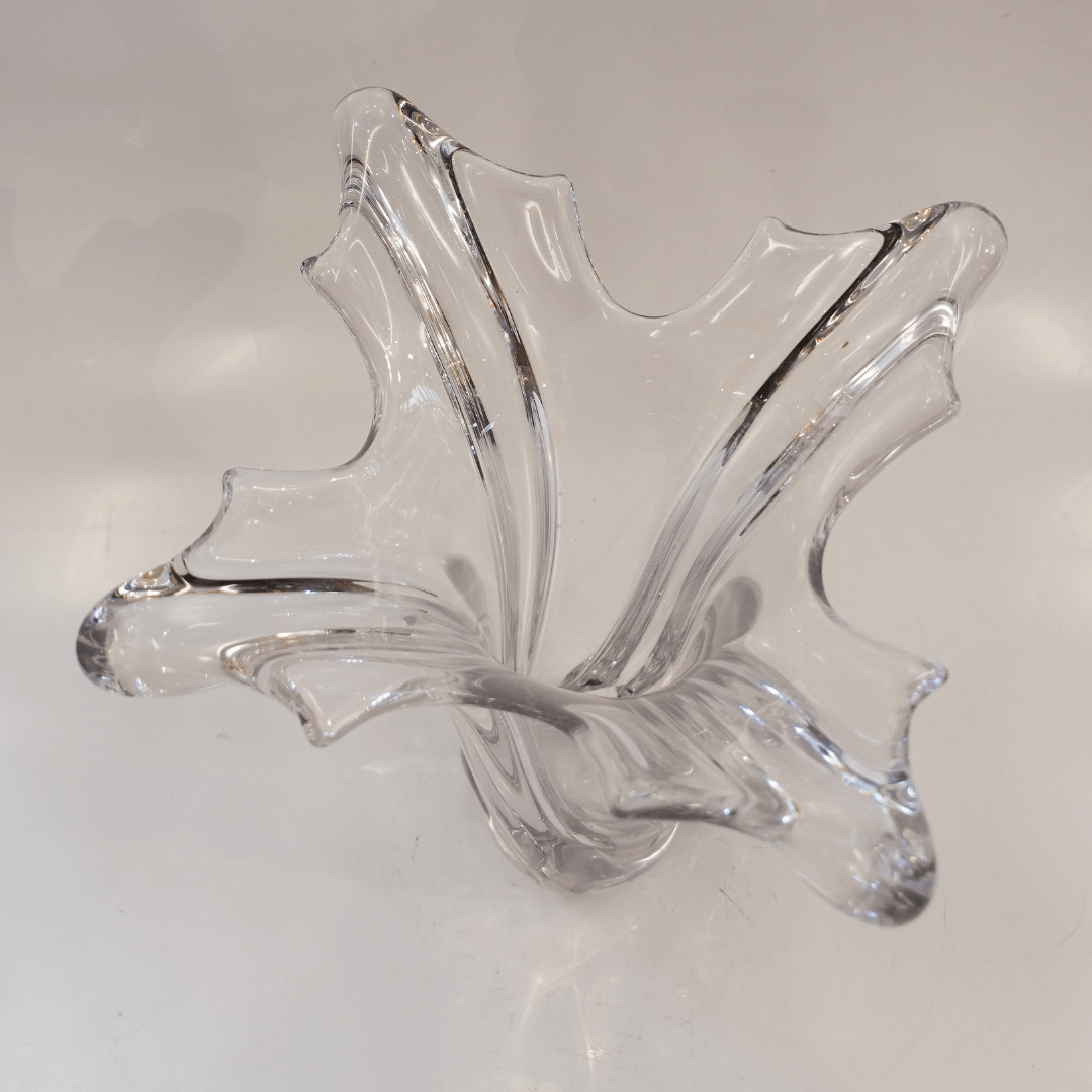 Vaso em Cristal Francês Vannes - anos 1950