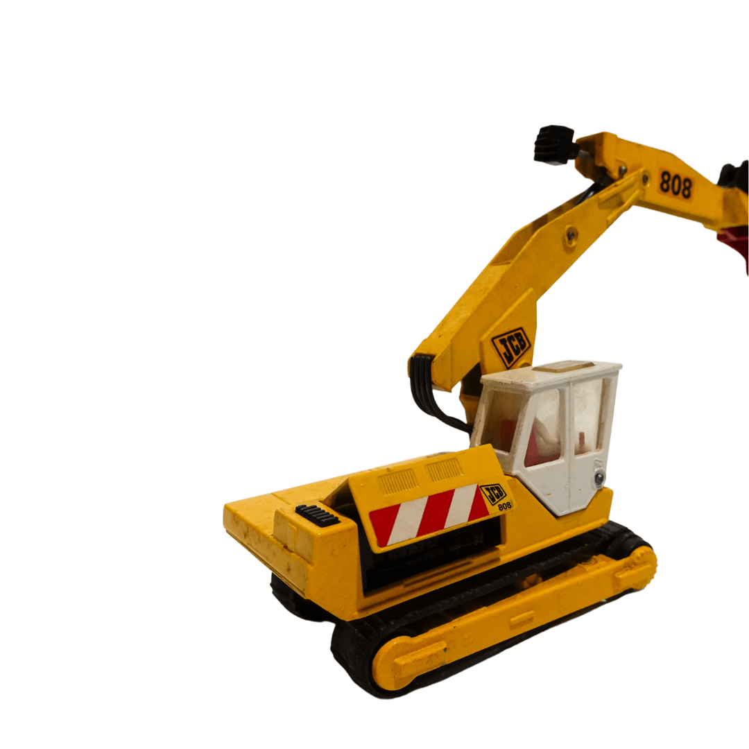 Miniatura Colecionável Matchbox Super Kings - Pá Carregadeira JCB 808