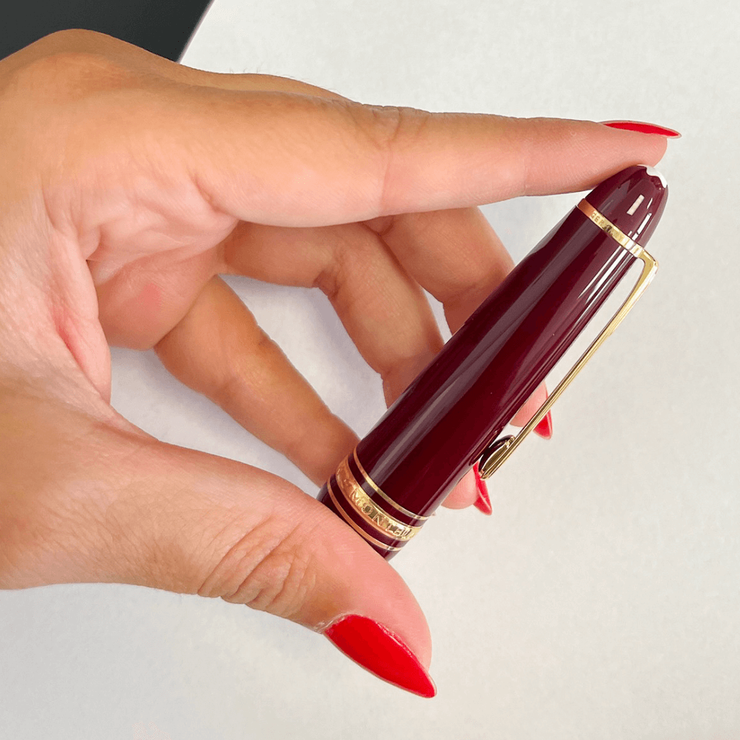 Caneta Rollerball Montblanc Meisterstück Le Grand 162 Bordeaux - 1990