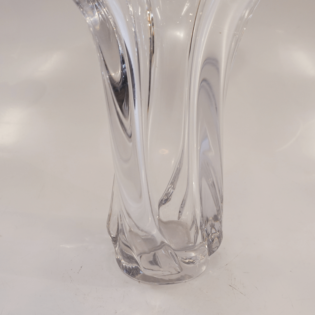Vaso em Cristal Francês Vannes - anos 1950