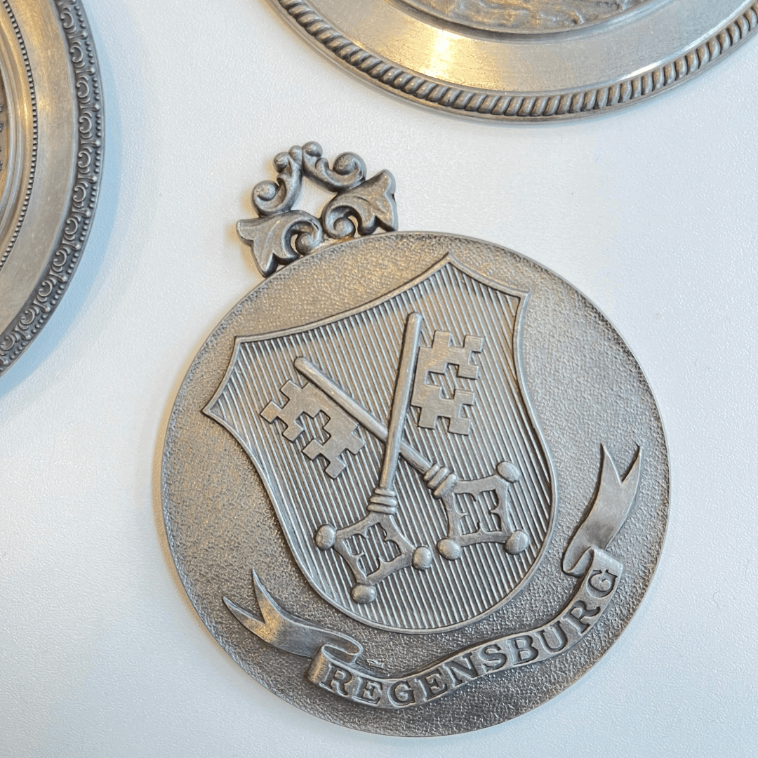 Medalhões Antigos da Alemanha - WMF, HRK e Zinngießerei Kleinschmidt
