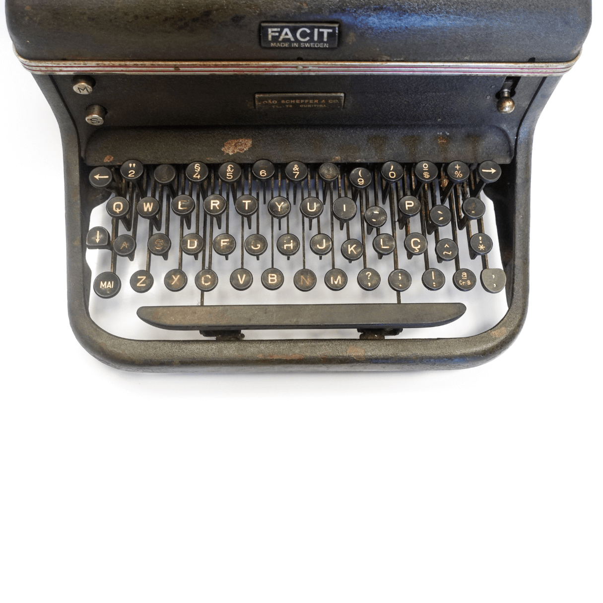 Máquina de Escrever Facit dos anos 1940