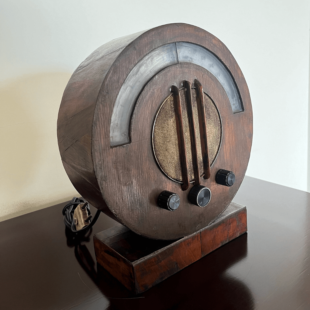 Rádio Redondo de Mesa anos 1930