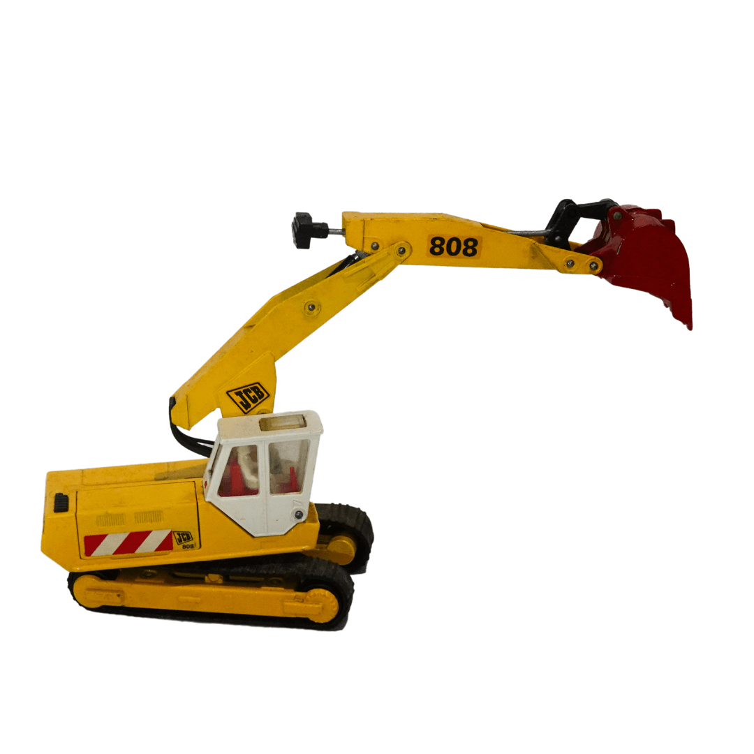 Miniatura Colecionável Matchbox Super Kings - Pá Carregadeira JCB 808