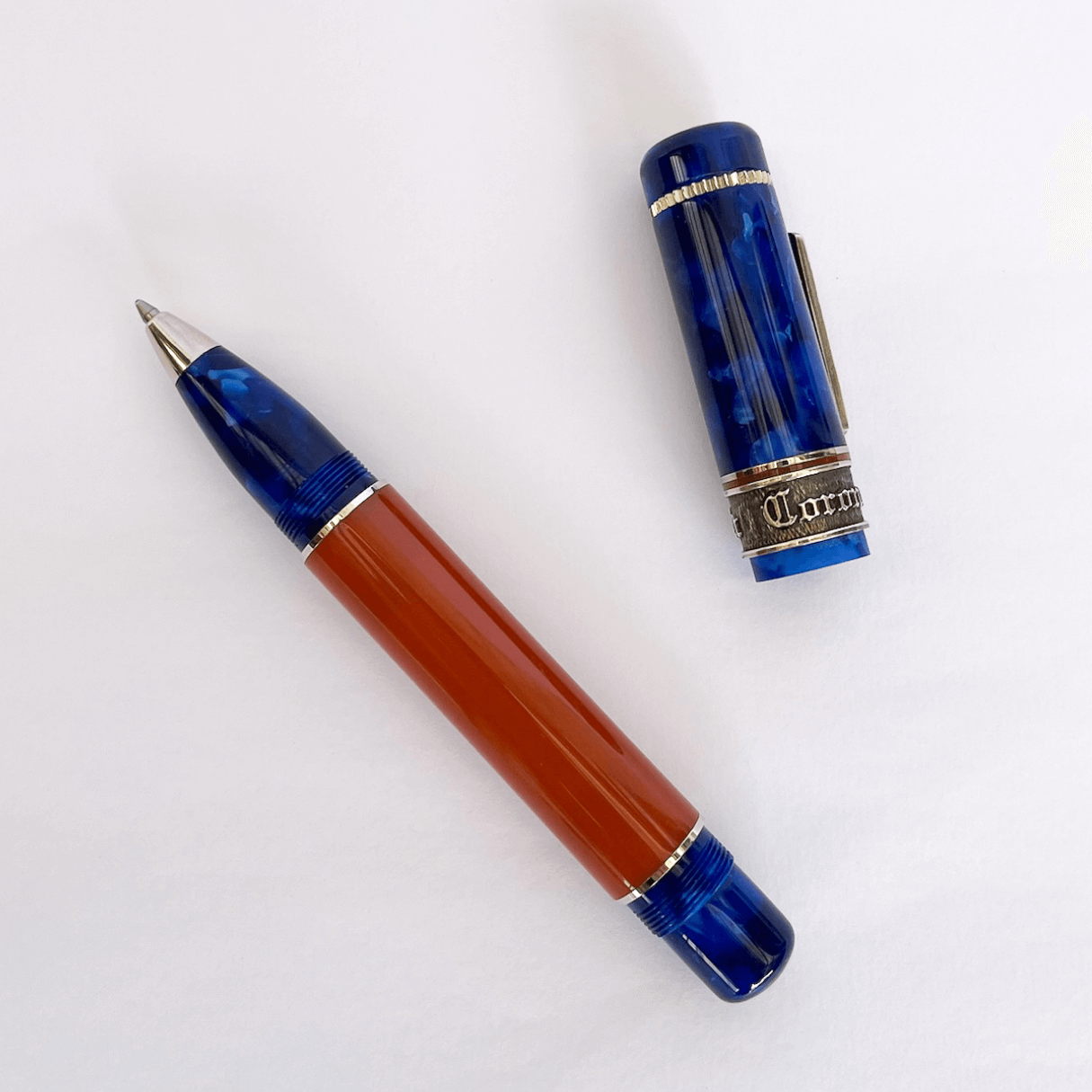Caneta Delta Ballpoint Ed. Limitada Corona de Aragón dos anos 1990