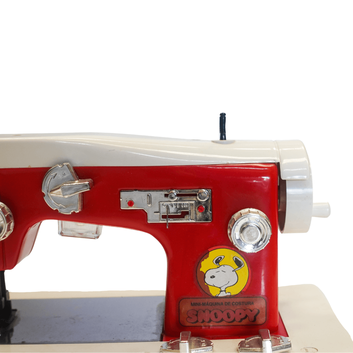 Máquina de Costura Snoopy Estrela dos anos 1980