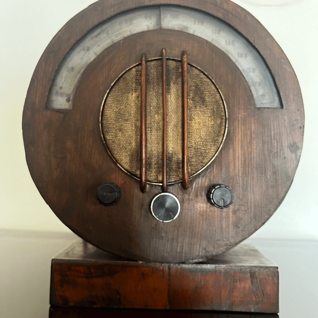 Rádio Redondo de Mesa anos 1930