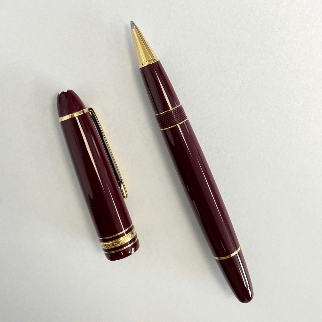 Caneta Rollerball Montblanc Meisterstück Le Grand 162 Bordeaux - 1990