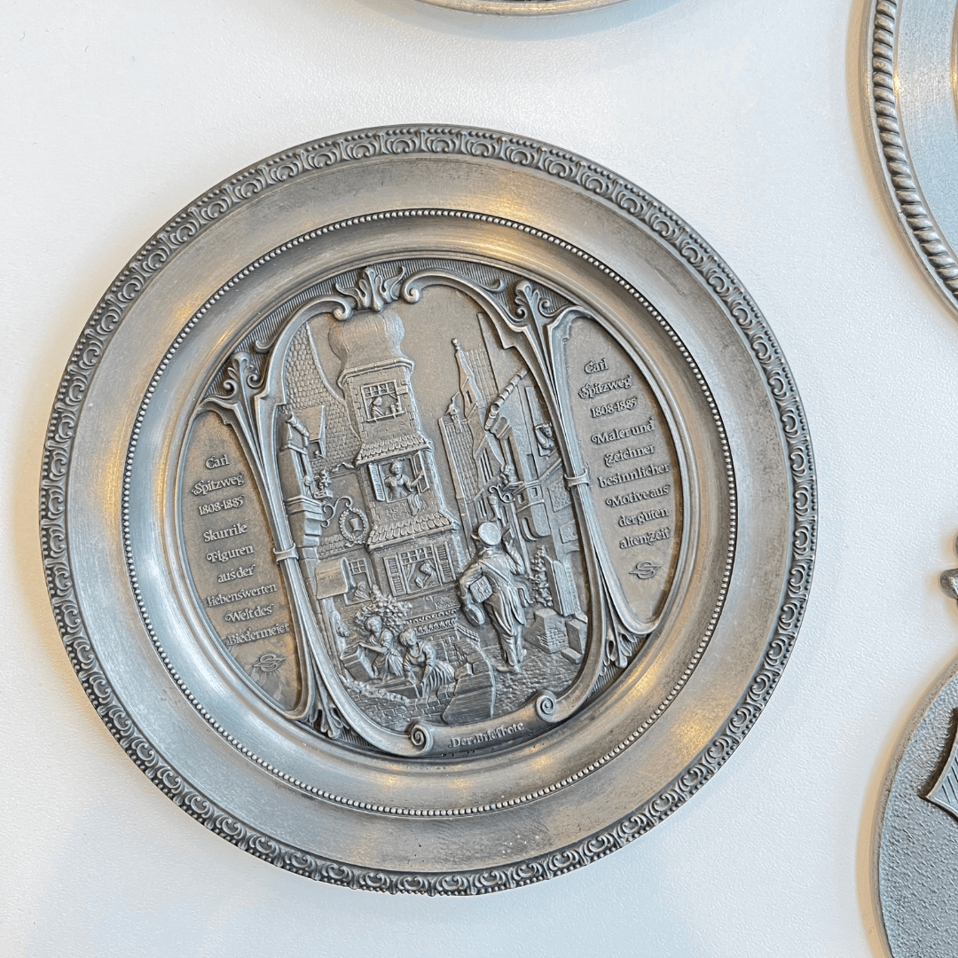 Medalhões Antigos da Alemanha - WMF, HRK e Zinngießerei Kleinschmidt
