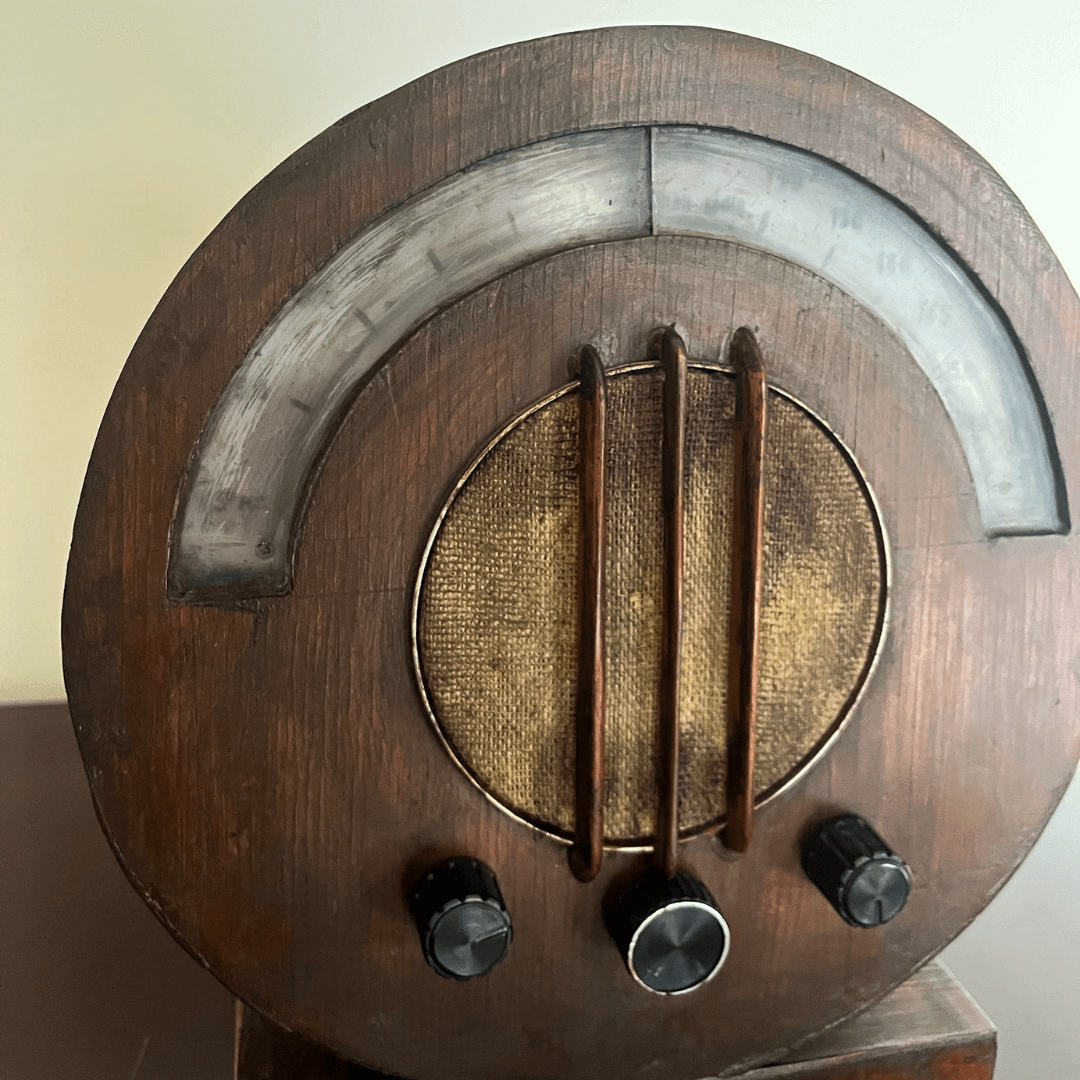 Rádio Redondo de Mesa anos 1930