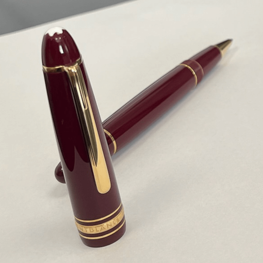 Caneta Rollerball Montblanc Meisterstück Le Grand 162 Bordeaux - 1990