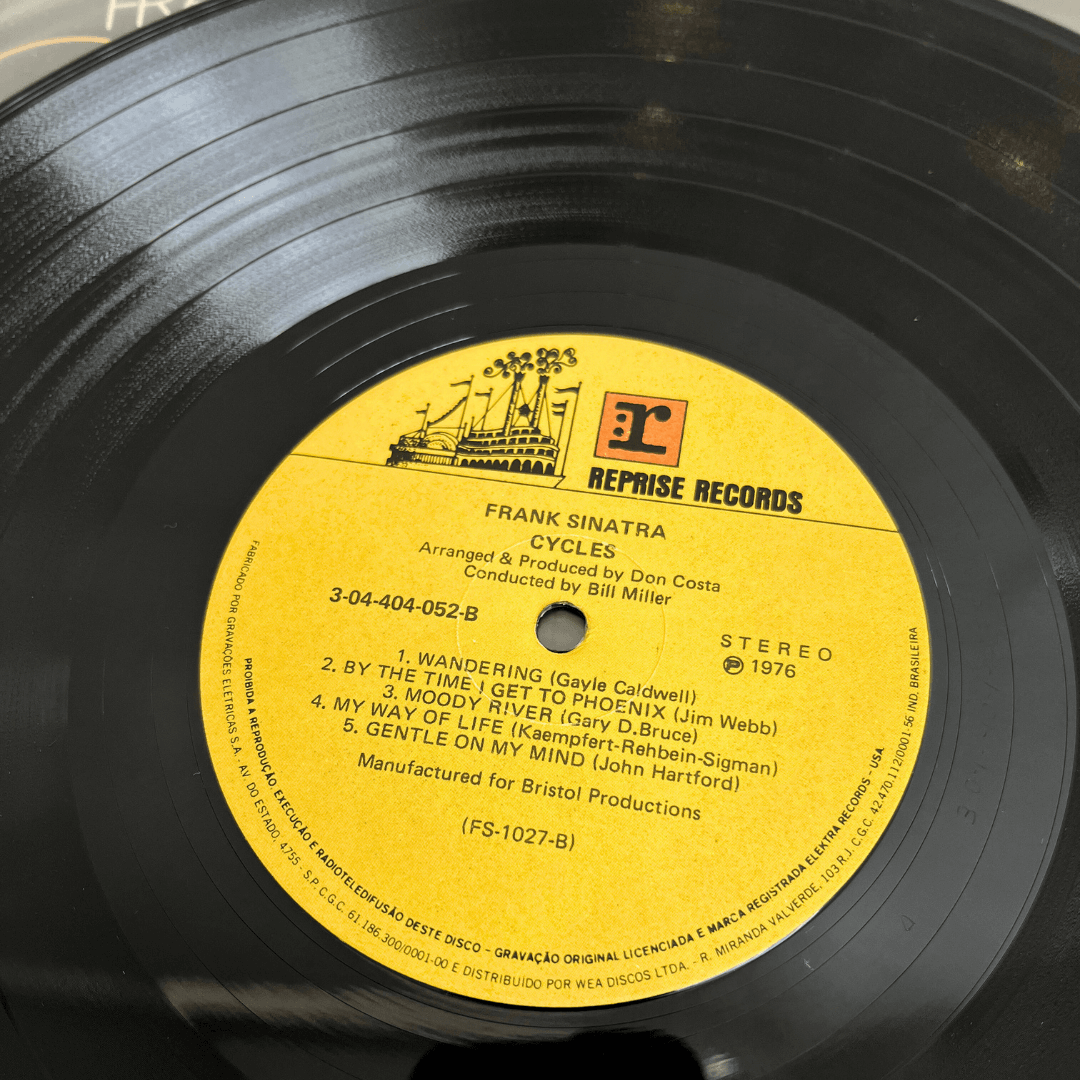 Dupla de Discos de Vinil do Frank Sinatra anos 1970