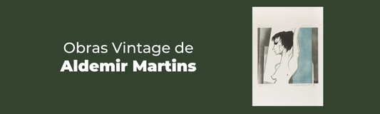 Obras vintage do brasileiro Aldemir Martins