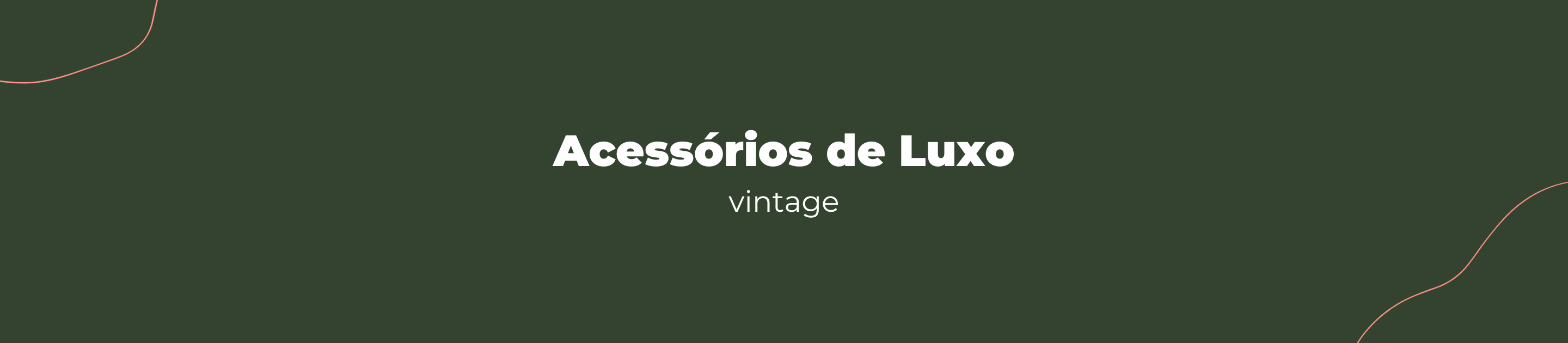 Acessórios de Luxo Vintage
