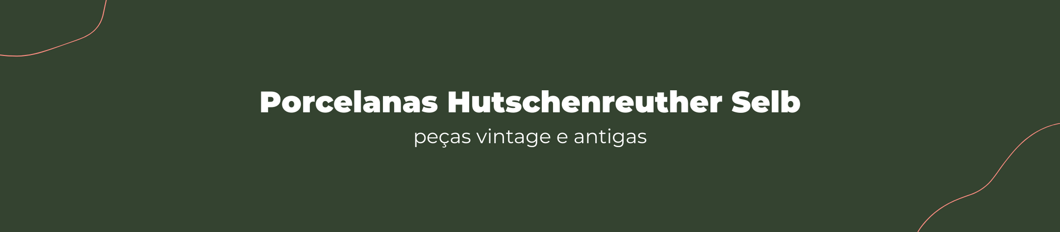 Porcelanas Hutschenreuther Selb Antigas e Vintage