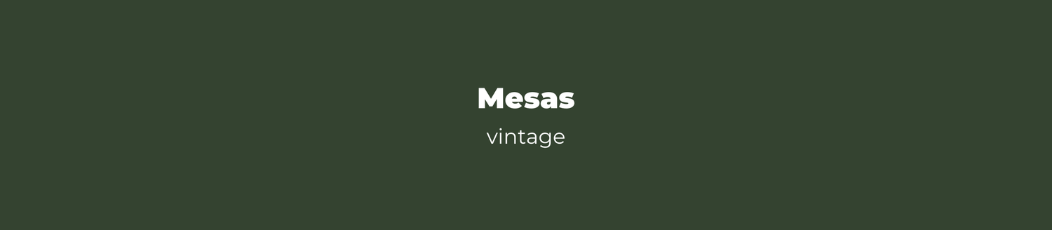 mesas vintage