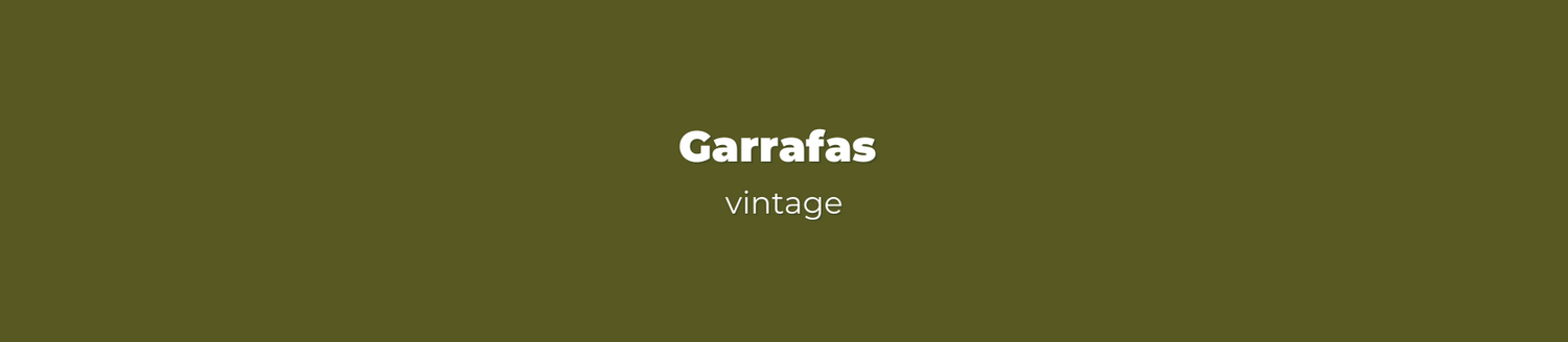 Garrafas Vintage