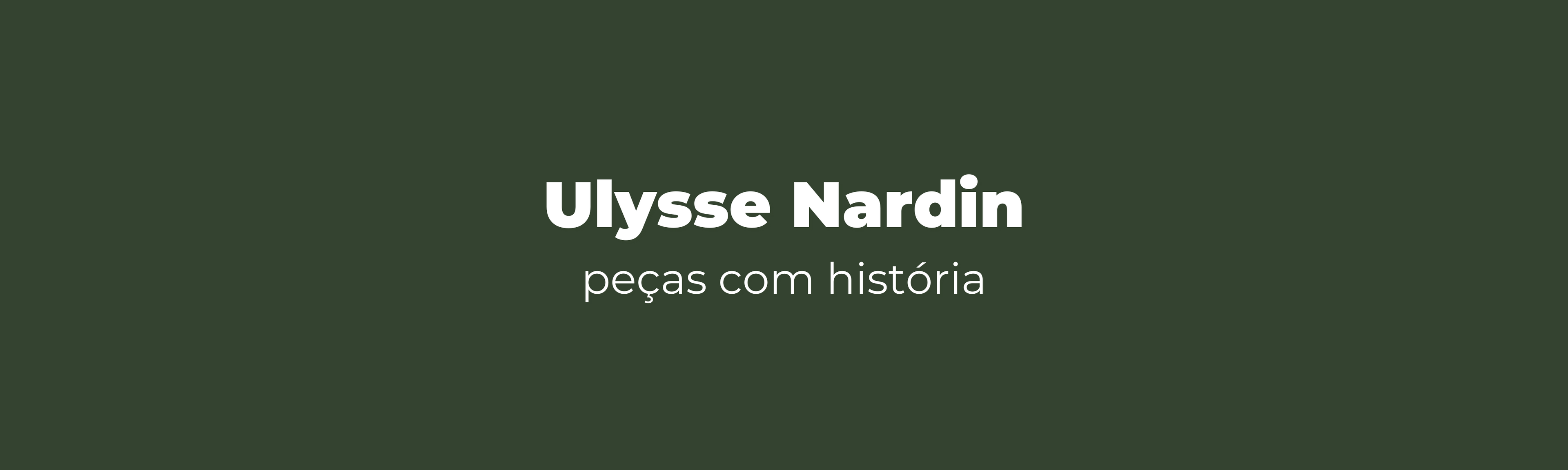 Ulysse Nardin peças com história veentx