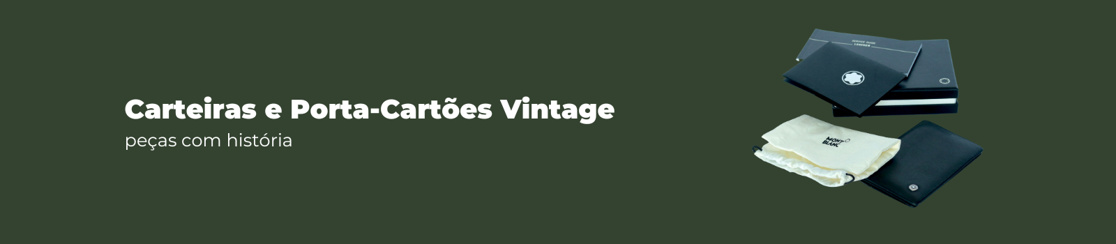 coleção de carteiras vintage com história montblanc veentx