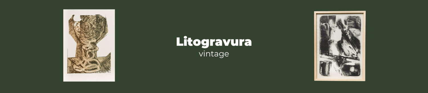 Litogravura Vintage