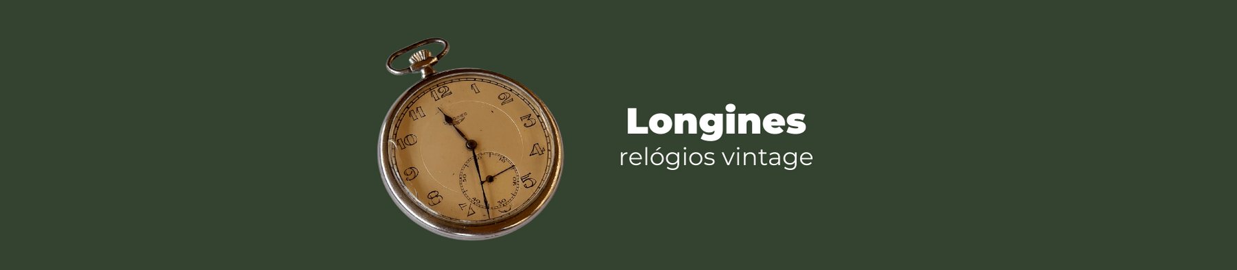 longines relógios vintage
