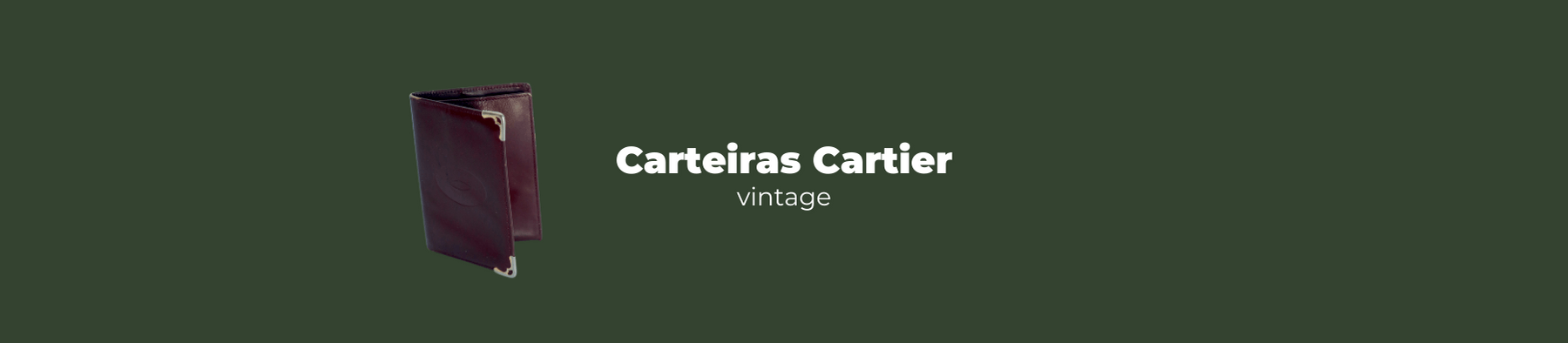 Carteiras Cartier Vintage