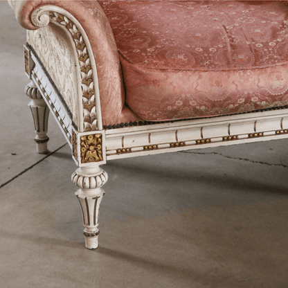 Conjunto Sofá e Poltronas Italiano Louis XVI