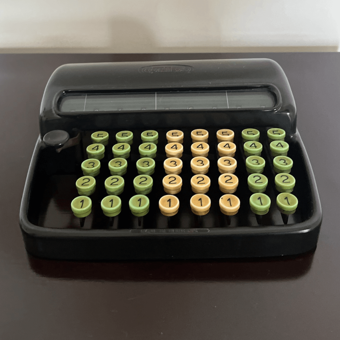 Máquina de Cálculo Contex dos anos 1950