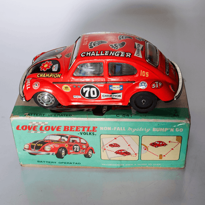 Fusca Antigo Love Love Beetle Colecionável