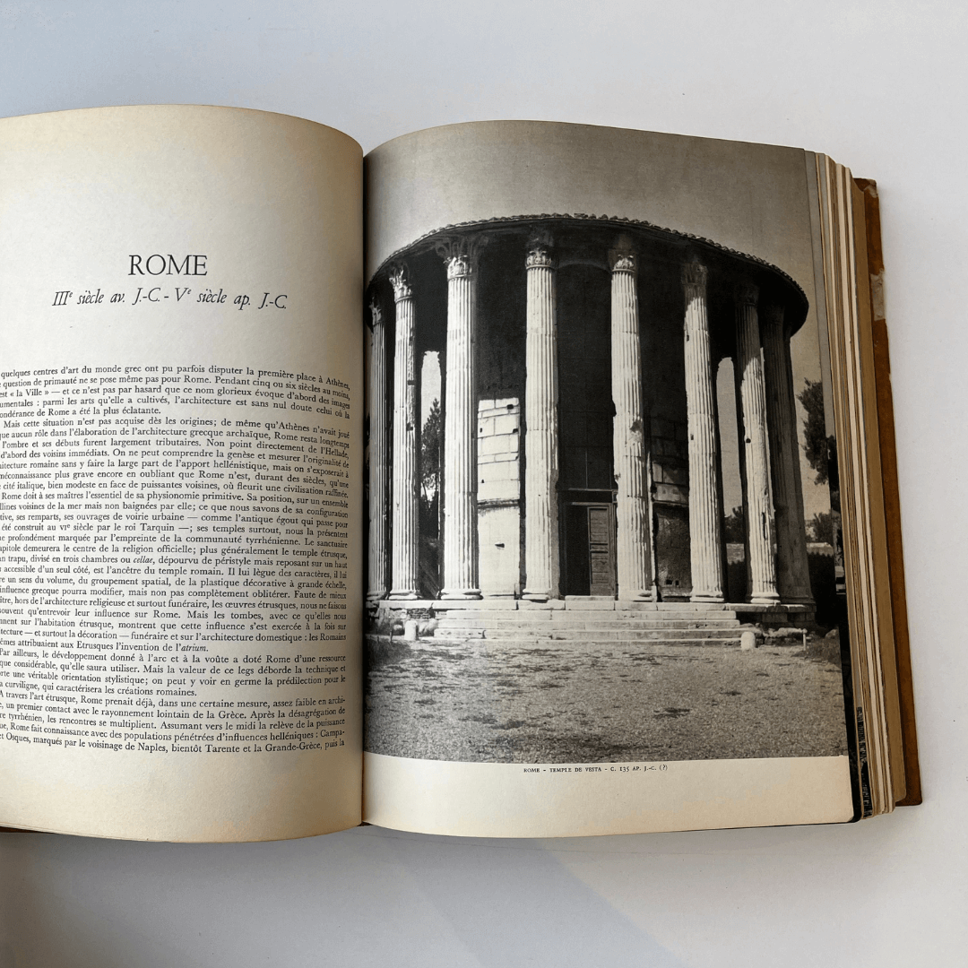 Livro 'Les Architectes Célèbres' de 1958 - em Francês