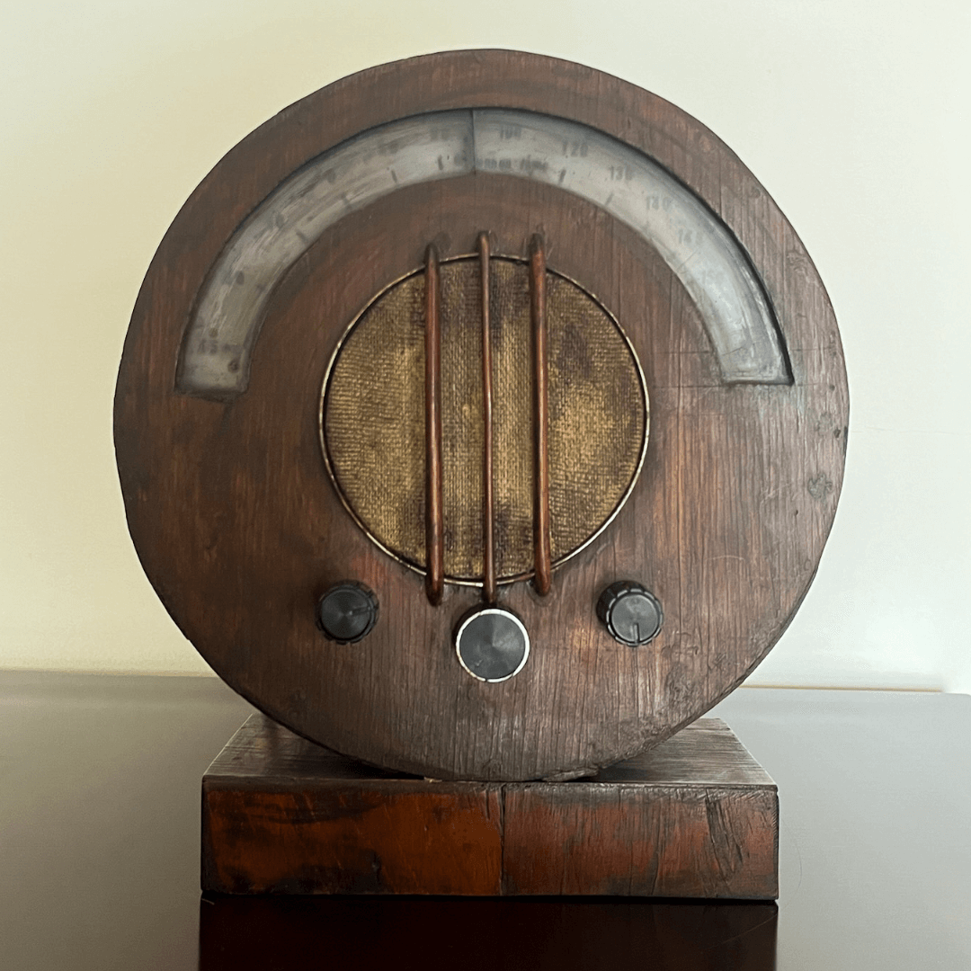 Rádio Redondo de Mesa anos 1930
