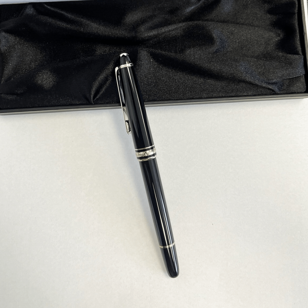 Caneta Rollerball Montblanc Meisterstück 163 Platinum - 1990