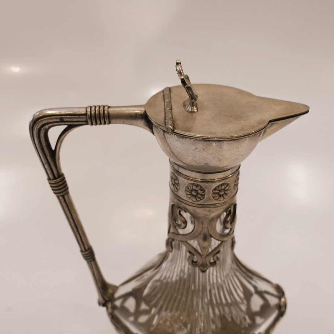 Decanter Art Nouveau WMF anos 1900 - Catalogado