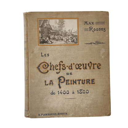 Livro antigo Les Chefs-d'oeuvre de la Peinture de 1400 á 1800