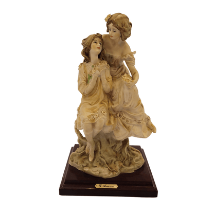 Escultura Mãe e Filha Porcelana Capodimonte - Giuseppe Armani 1987