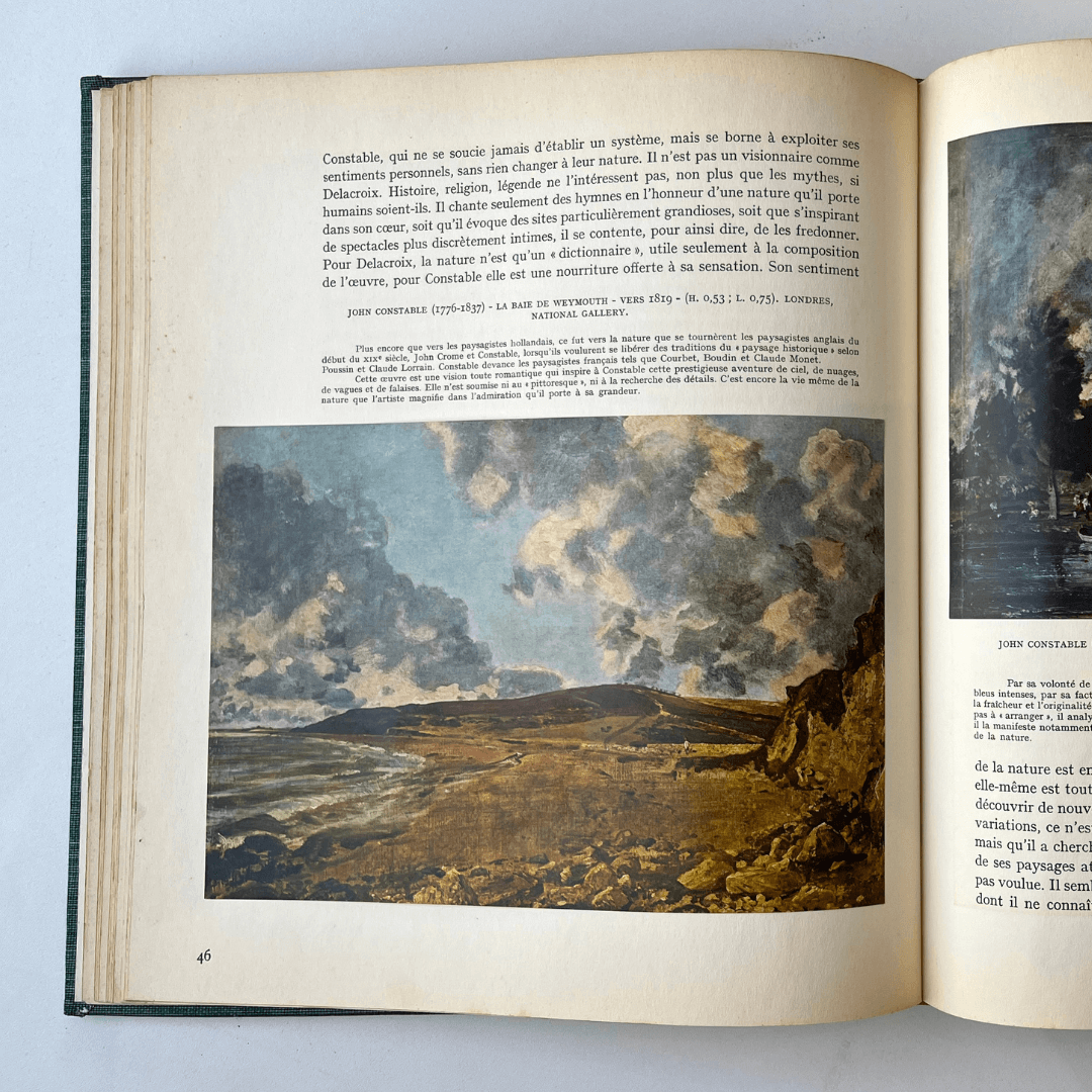 Livro 'Le Sciècle XIX: De Goya à Gauguin' em Francês - 1951