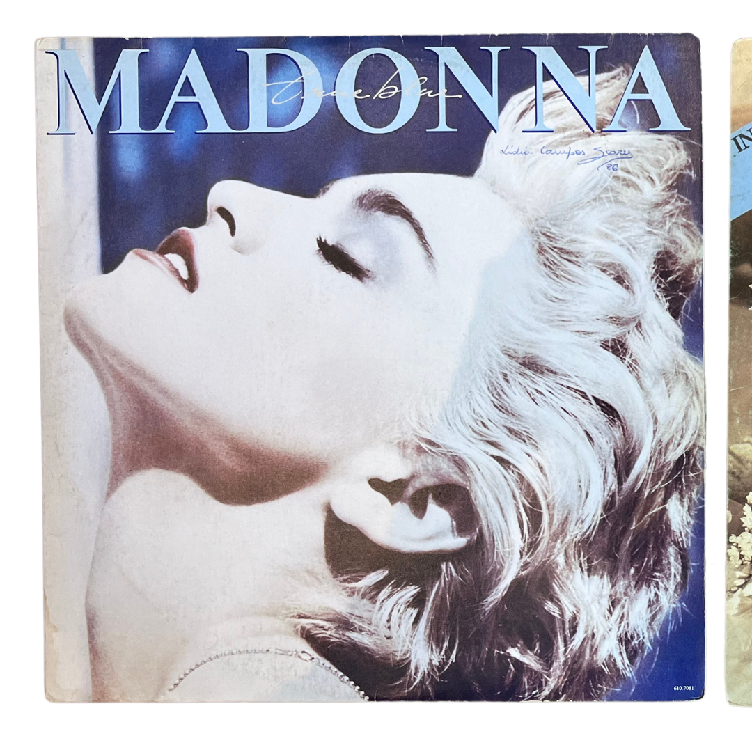 Dupla de Discos de Vinil da Madonna - anos 1980